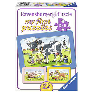 Ravensburger My First Puzzles 3x6 pc