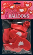 Bini Heart Balloons, 6 Pieces