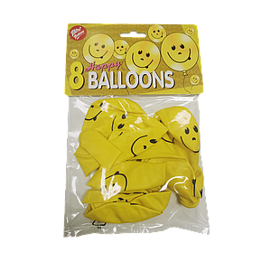 Bini Happy Balloons, 8 Pieces