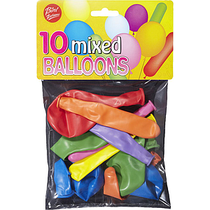 Bini Balloons Balloons mix 10 Pc