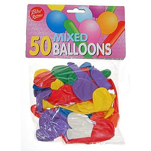 Bini Balloons Balloons 50 pc.