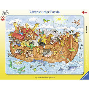 Ravensburger Frame Puzzle 48 pc Noah's Arc