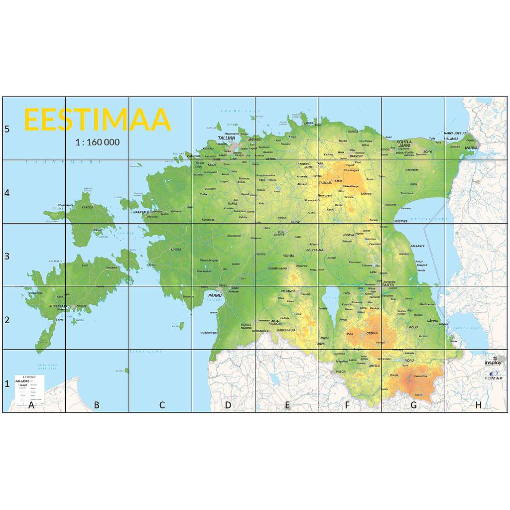 TTS Bee-Bot Estonian Map