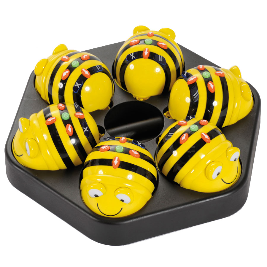 TTS Bee-Bot Programmable Floor Robot (6 pack)