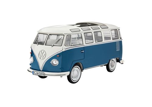 Revell Plastic Model Volkswagen T1 Samba Bus 1:16