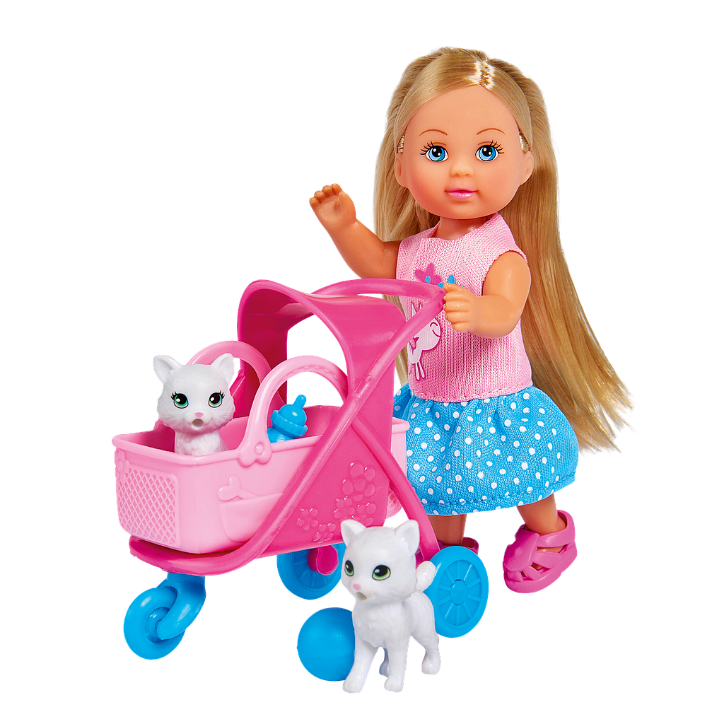 Simba Doll  Evi With Cart