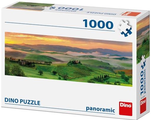 Dino Panoramic Puzzle 1000 pc Toscana