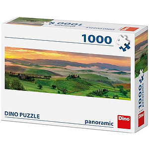 Dino Panoramic Puzzle 1000 pc Toscana