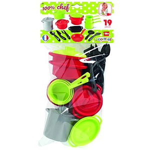 Ecoiffier kitchenware set