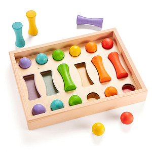 TTS Wooden Colour Sorting Collection