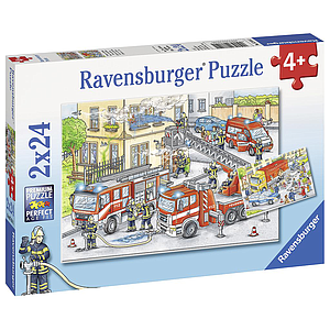 Ravensburger Puzzle 2x24 pc Heroes in Action 
