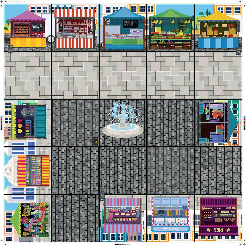 TTS Bee-Bot Marketplace Mat