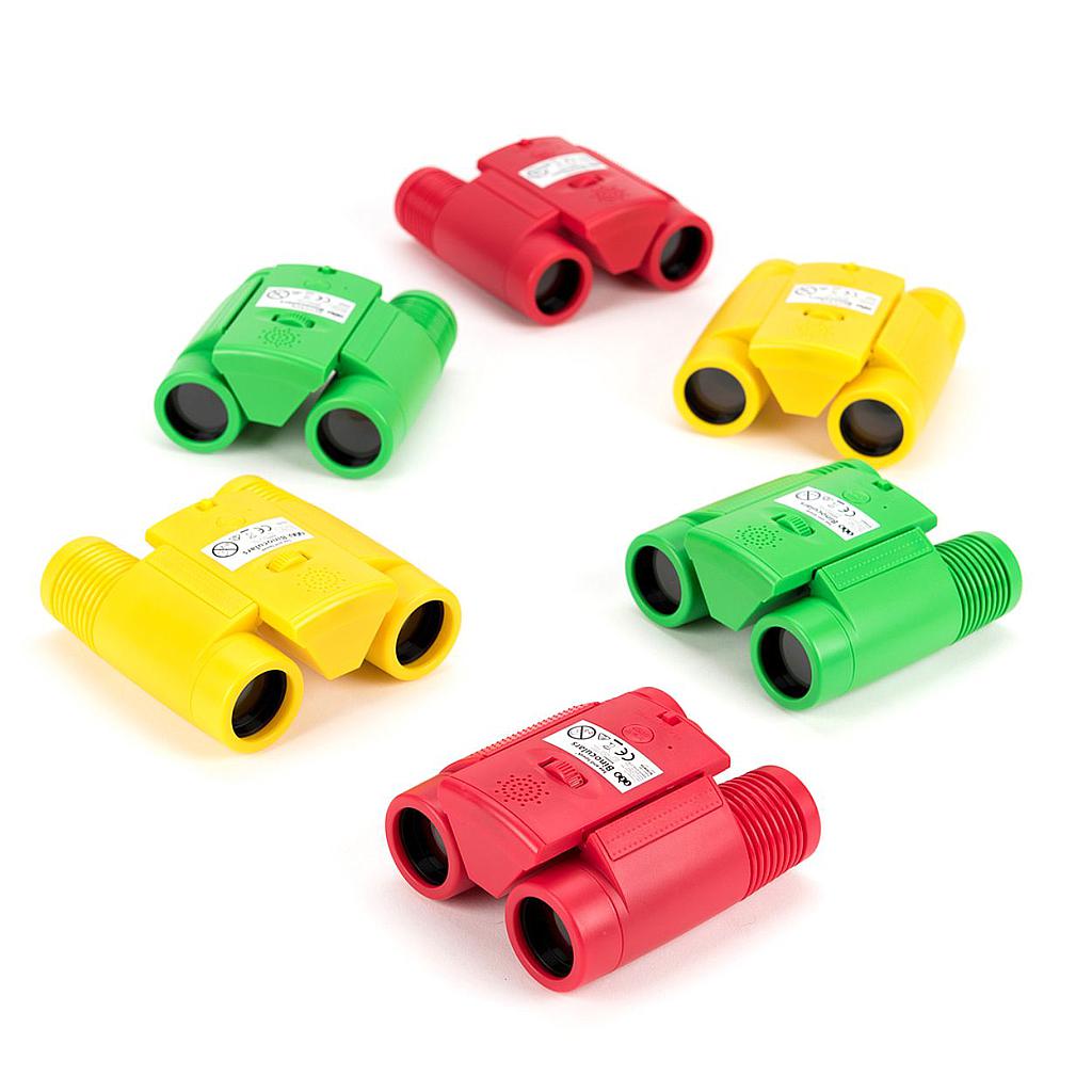 TTS See and Speak Recordable Binoculars 6pk