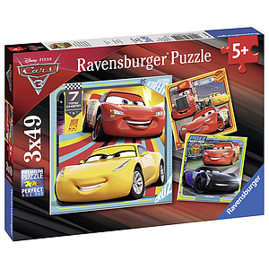 Ravensburger Puzzle 3x49 pc Cars 3