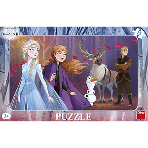 Dino Frame Puzzle 15 pc, Disney Frozen