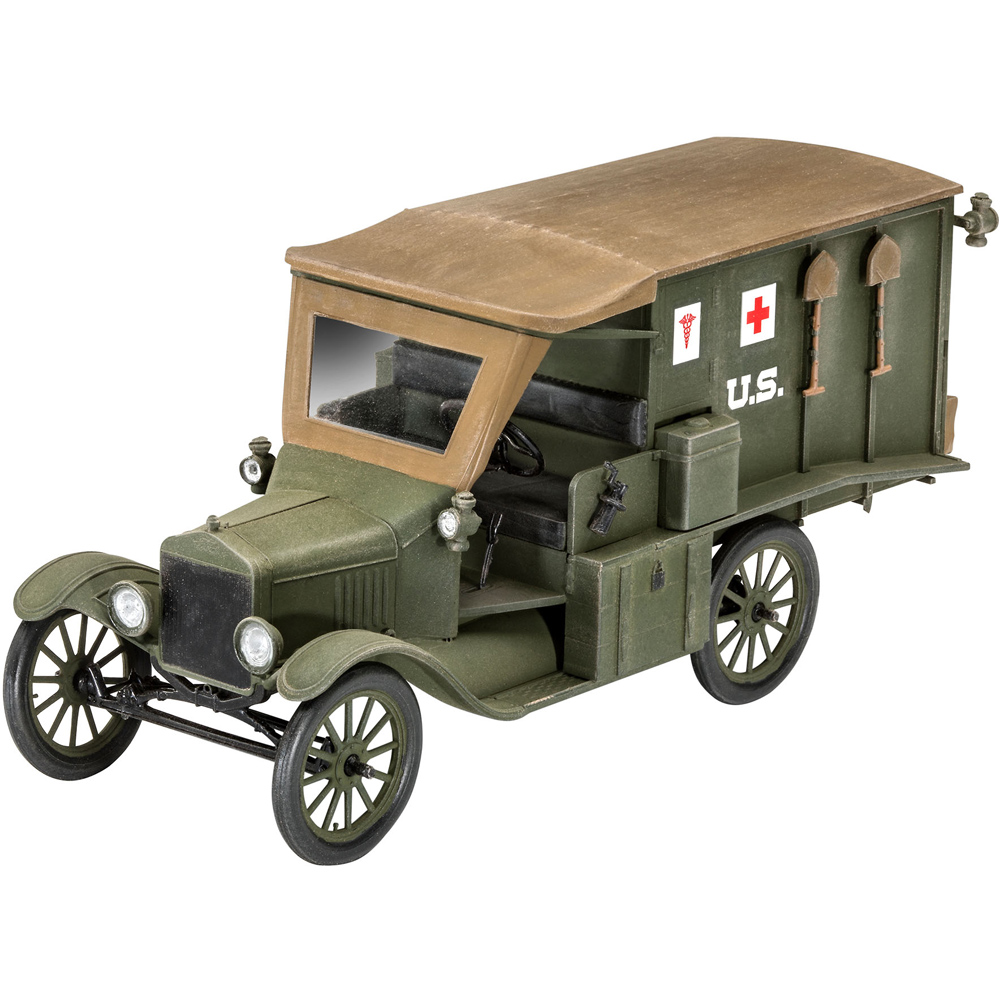 Revell Plastic Model T 1917 Ambulance Scale: 1:35