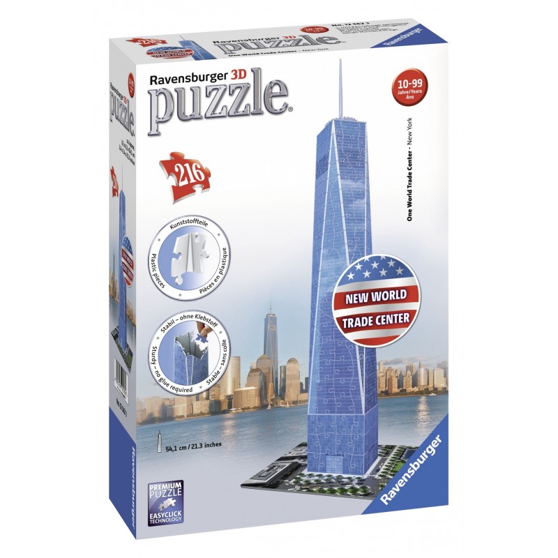 Ravensburger 3D puzzle WTC 216 Pc