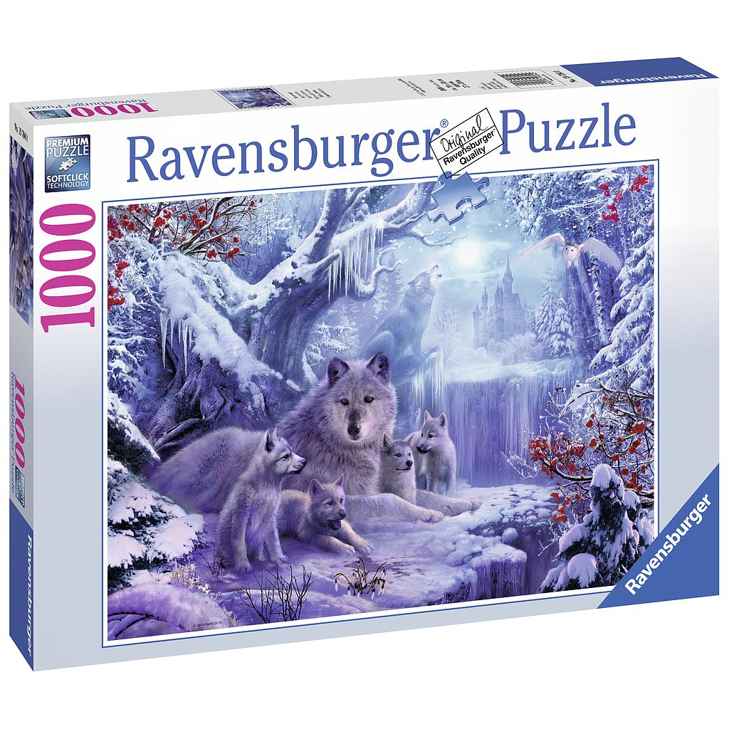 
Ravensburger puzzle 1000 pc Wolves in Winter