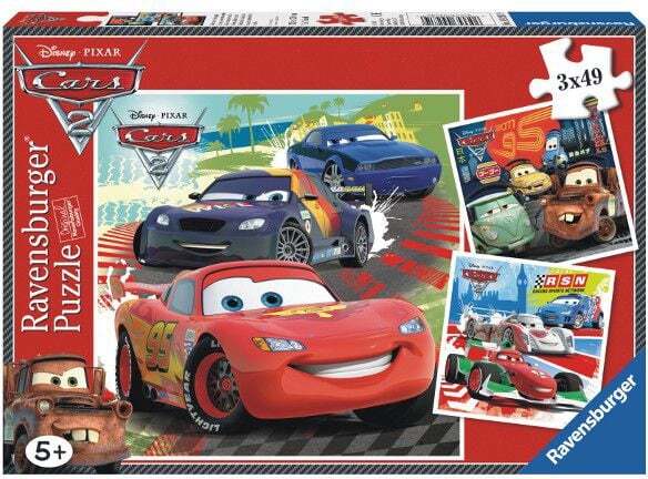 Ravensburger Puzzle 3x49 pc Cars 2