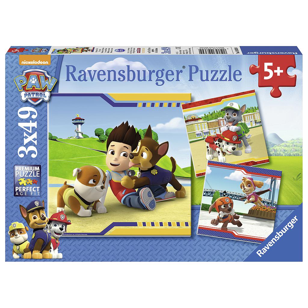 Ravensburger Puzzle 3x49 pc Paw Patrol