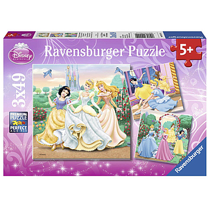 Ravensburger Puzzle 3x49 pc Disney Princess Dreams