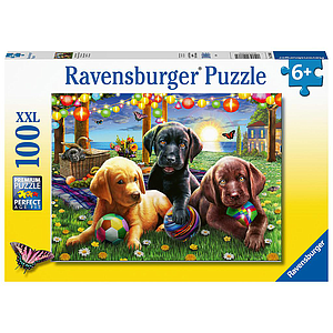 Ravensburger Puzzle 100 pc Puppy Picnic