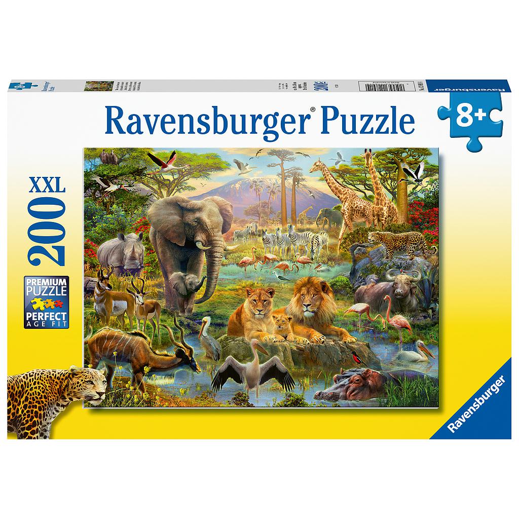 Ravensburger Puzzle 200 pc Animals of the Savanna 