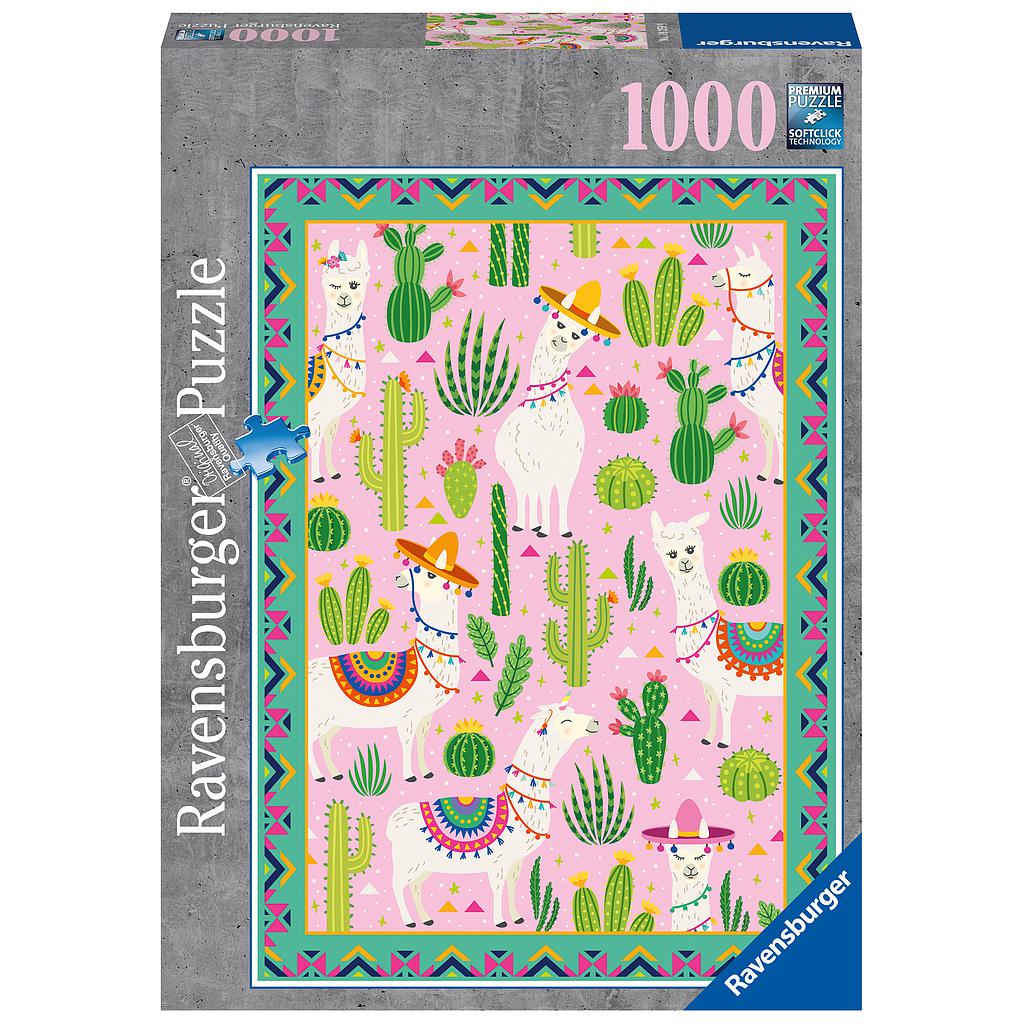 Ravensburger Puzzle 1000 pc Cute Alpacas