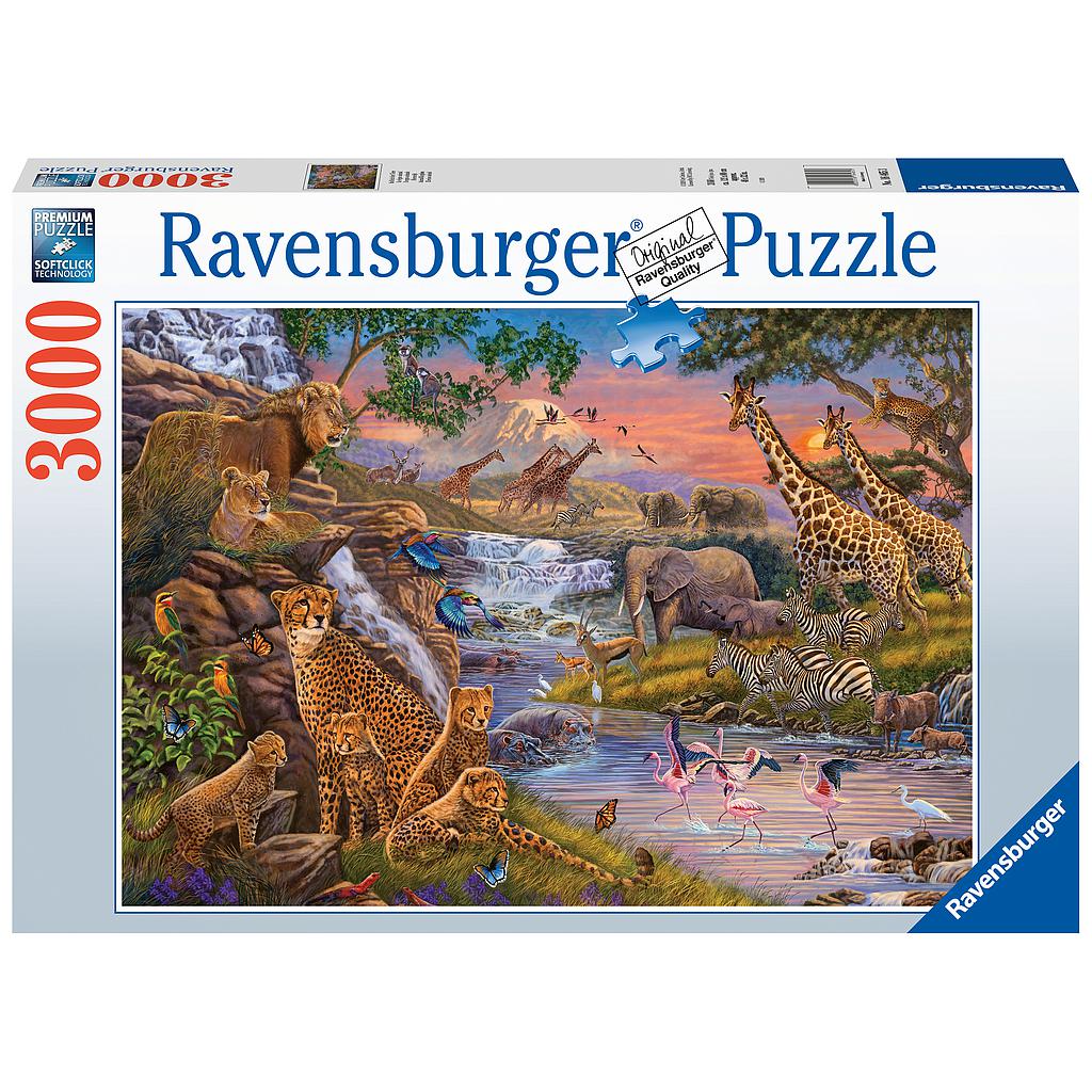 Ravensburger Puzzle 3000 pc Animal Kingdom