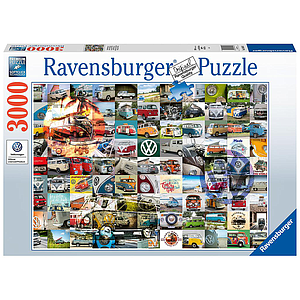 Ravensburger Puzzle 3000 pc 99 VW Campervan Moments