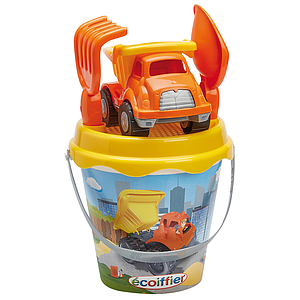 Ecoiffier Sand Tools in Bucket