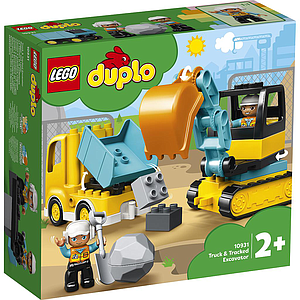LEGO DUPLO Truck &amp; Tracked Excavator