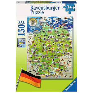 Ravensburger Puzzle 150 pc My Map of Germany