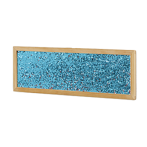 TTS Mark Making Sequin Long Board - Aqua Blue