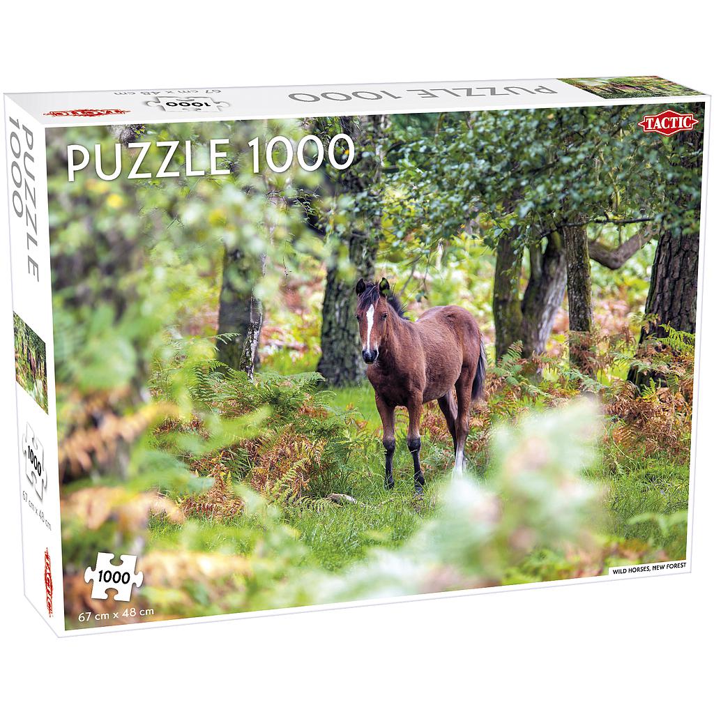 Tactic Puzzle 1000 pc Wild Horses