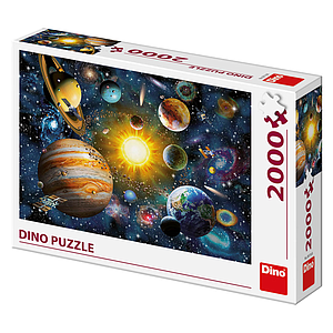 Dino Puzzle 2000 pc Planets