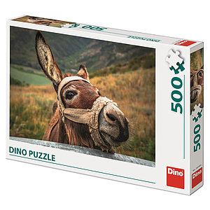 Dino Puzzle 500 pc Donkey