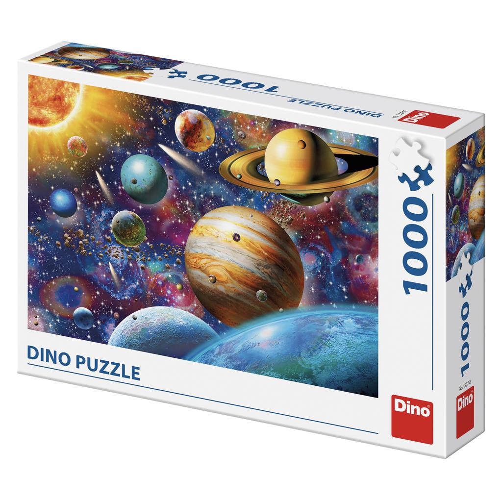 Dino Puzzle 1000 pc Planets