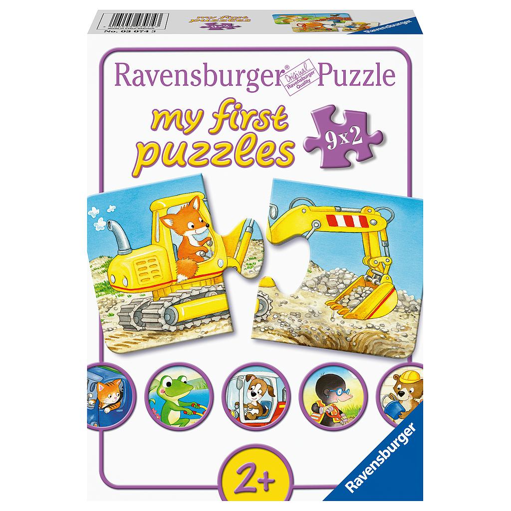 Ravensburger Puzzle 9x2 pc My First