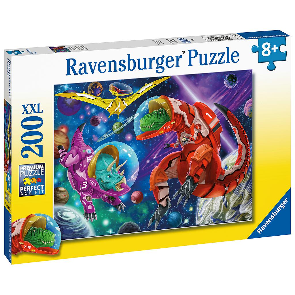 Ravensburger Puzzle 200 pc Space Dinosaurs 