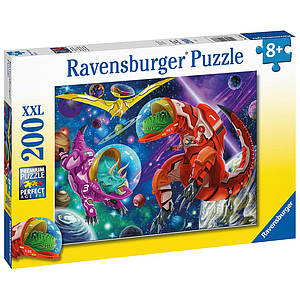 Ravensburger Puzzle 200 pc Space Dinosaurs 
