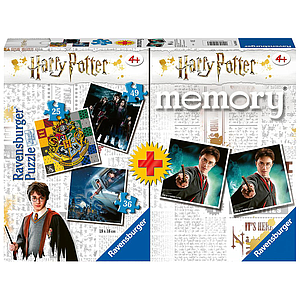 Ravensburger Board Game Memory+ Puzzle Harry Potter