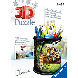 Ravensburger 3D Puzzle Pencil Cup Leopard