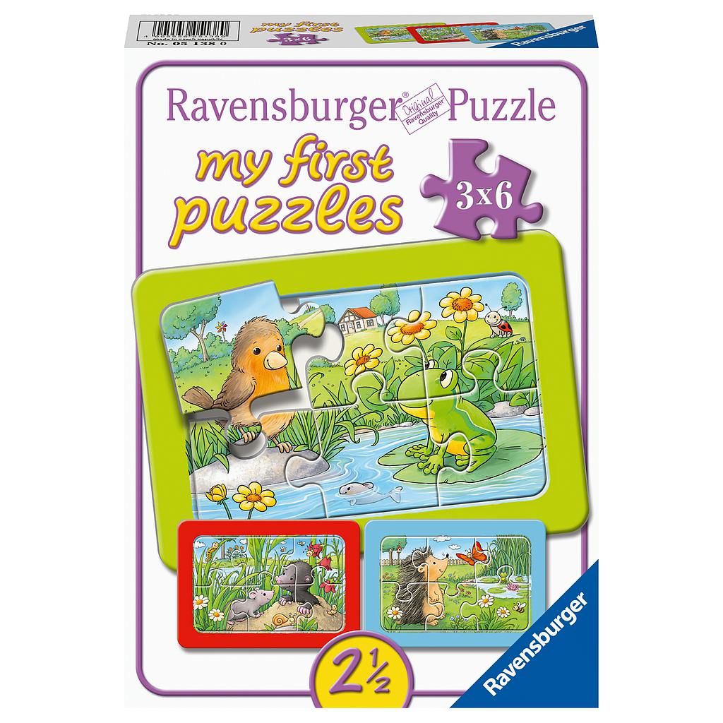 Ravensburger Puzzle 3x6 pc My First Puzzle
