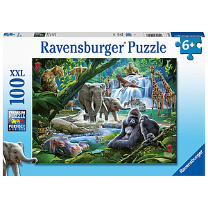 Ravensburger Puzzle 100 pc Jungle family