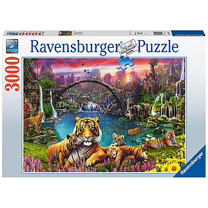 Ravensburger Puzzle 3000 pc Tiger in Paradise Lagoon
