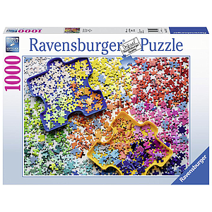 Ravensburger Puzzle 1000 pc Colourful Puzzle Pieces
