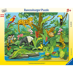 Ravensburger Frame Puzzle 11 pc Rainforest