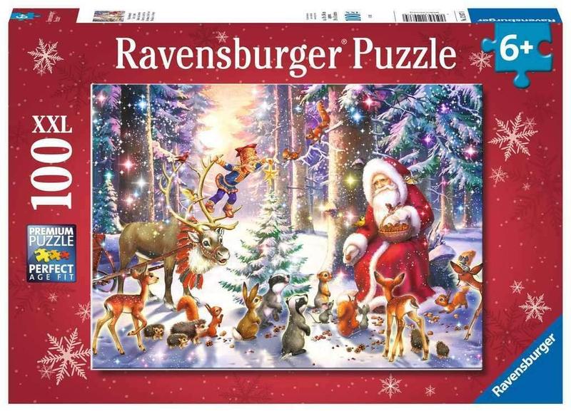Ravensburger Puzzle 100 pc Christmas in the Forest