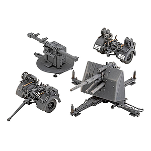 Revell Plastic Model 8,8 cm Flak 37 + Sd.Anh.202 1:72